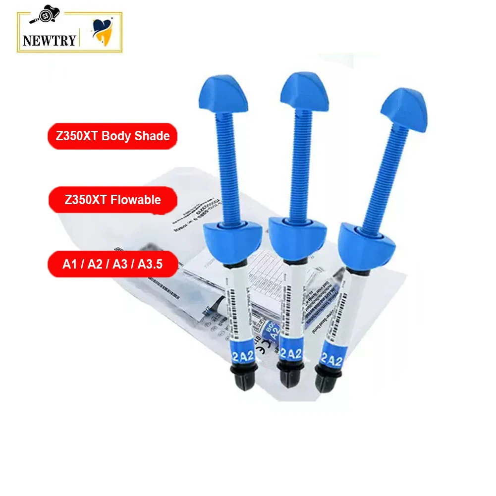 

Light Curing Dental Composite Resin Z350XT Universal Restorative A1B/A2B/A3B/A3.5B Body Shade Z350XT Flowable Filling Materials
