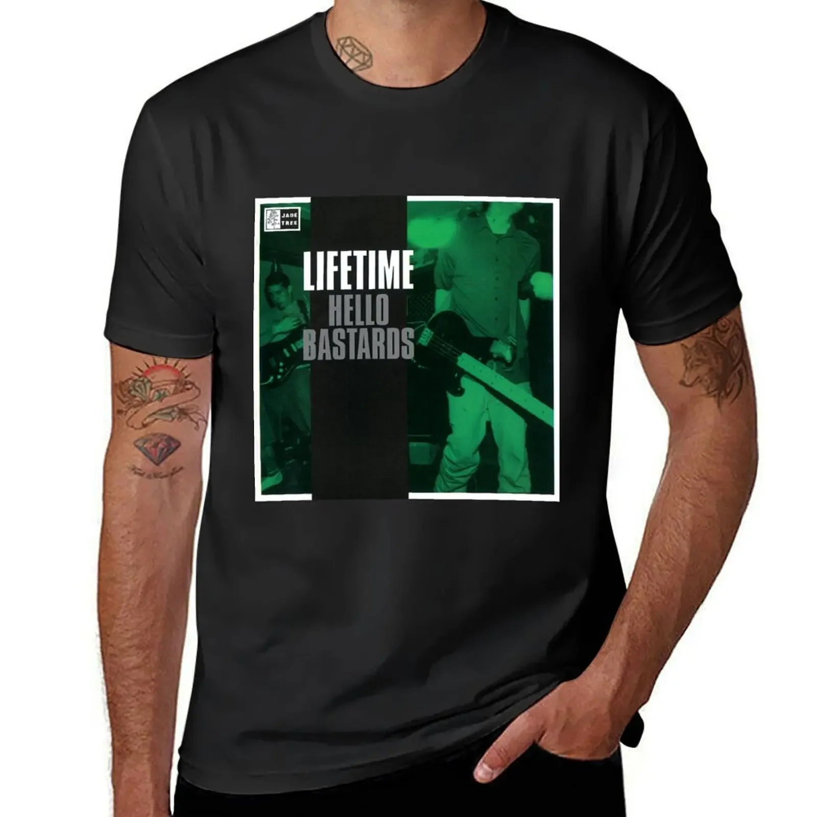 

Lifetime - Hello Bastards T-Shirt Short sleeve tee shirts graphic slim fit t shirts for men