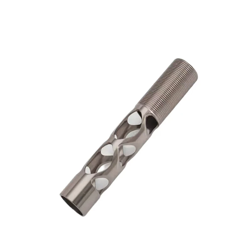 Stainless steel CNC machined threaded fitting valve block Threaded control valve body Threaded connection valve parts with holes