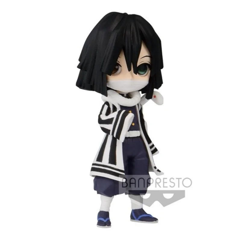 Bandai original 7cm q posket petit vol.3 iguro obanai figura de ação brinquedos para crianças presente modelo colecionável ornamentos