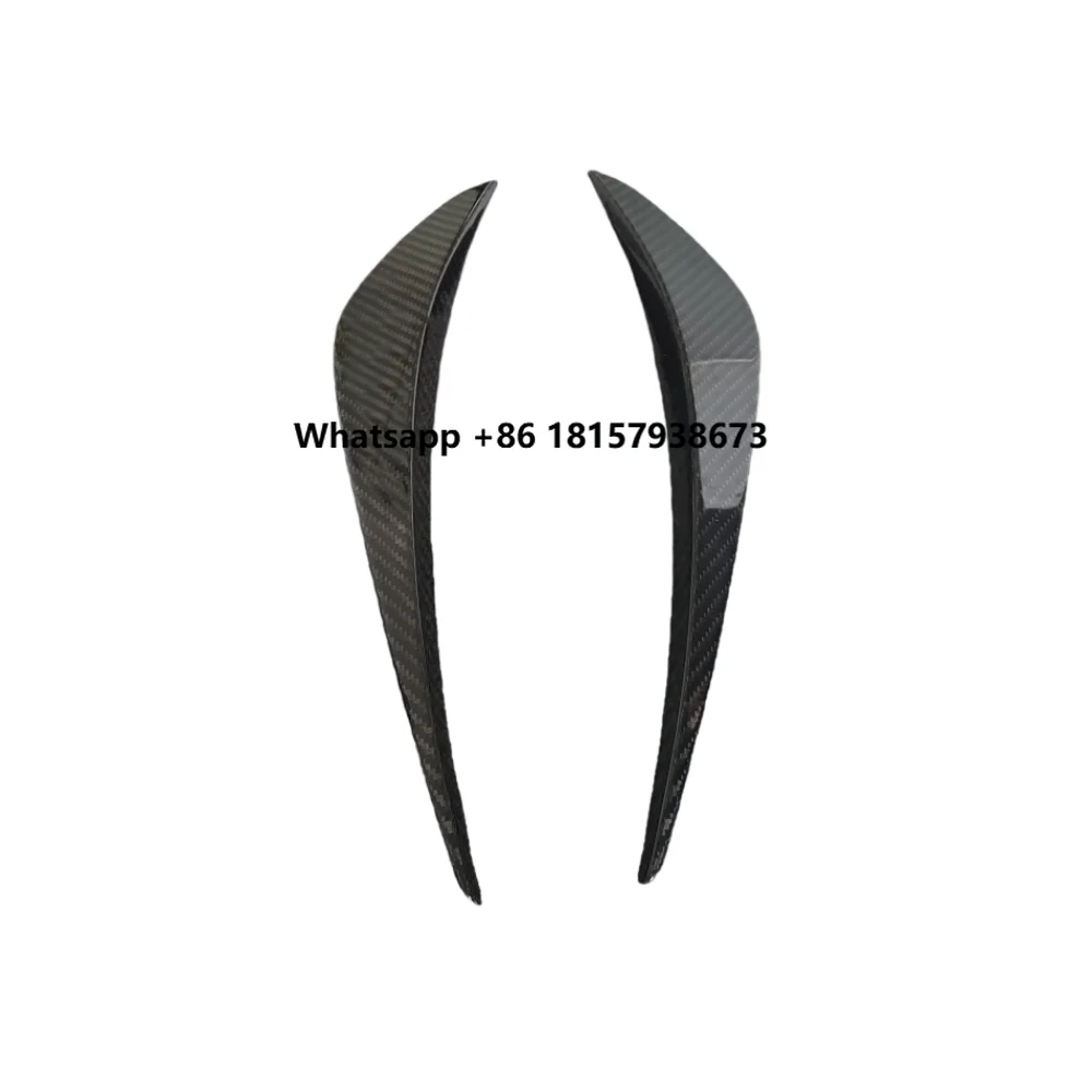 

Suitable for Upgrading McLaren 720S Carbon Fiber Front Bumper Decorative Fan Blades