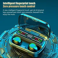 M100 TWS Earphones Wireless Bluetooth HiFi Sports Noise Reduction Headphones Touch Control HD Call Earbuds In Ears Gamer headset