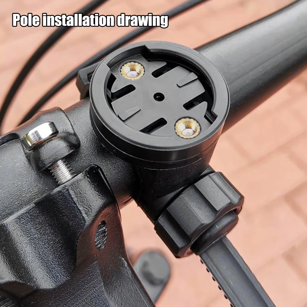 Bicycle Computer Mount Universal Type Bicycle Headlight Base Computer Bracket Rotatable for Garmin Varia Radar Taillight Bracket