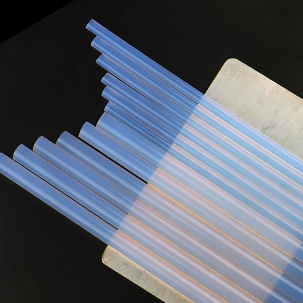 Strong Hot Melt Adhesive 7x280mm 11x150mm Transparen Glue Stick Solid Color Sol Strip DIY Process Glue Stick Repair Kit Too