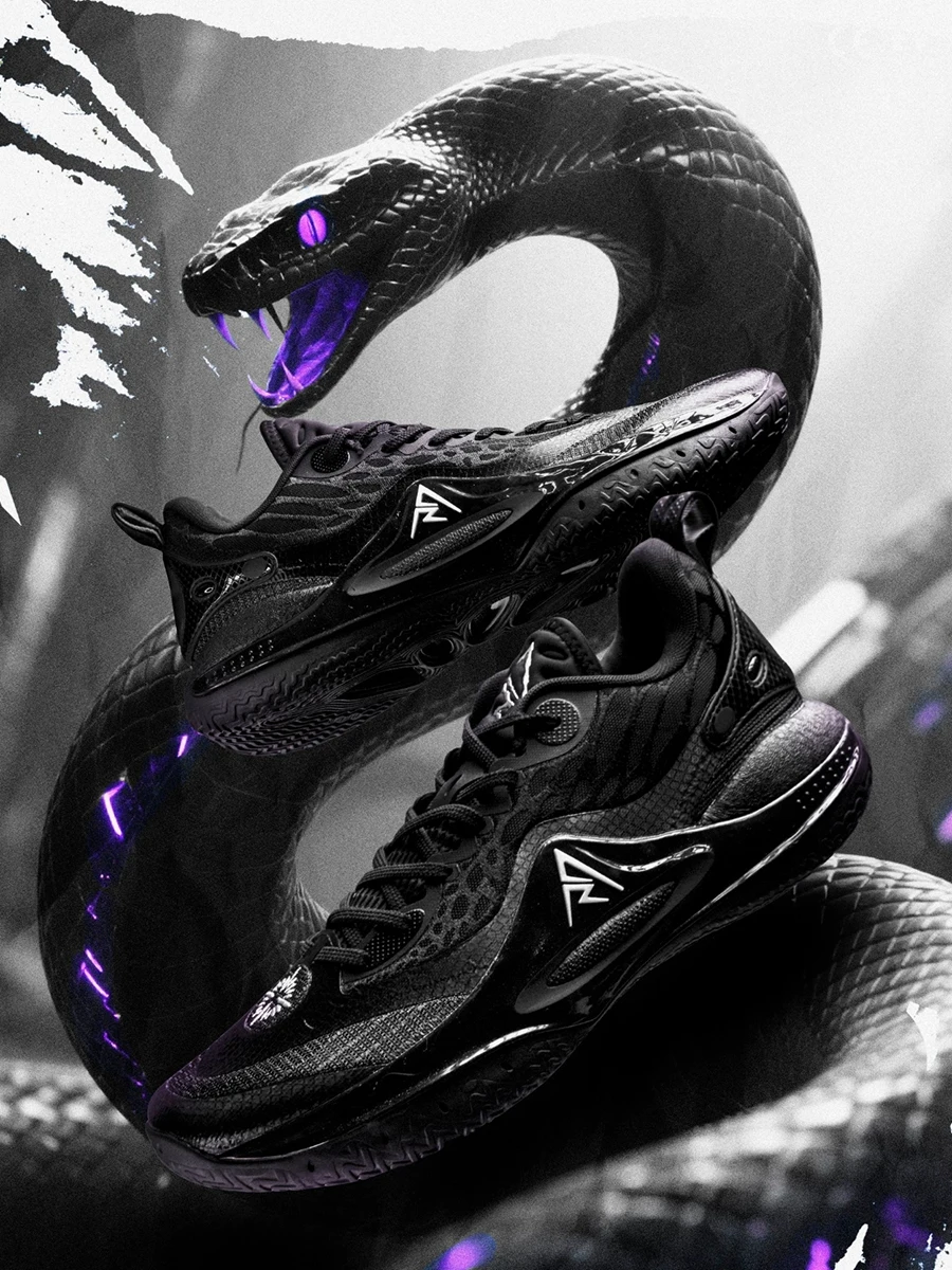 

Мужские профессиональные баскетбольные кроссовки RIGORER AR2'Snake Eyes'Austin Reaves, профессиональная спортивная обувь с высокой подушкой, нескользящая, профессиональная спортивная обувь