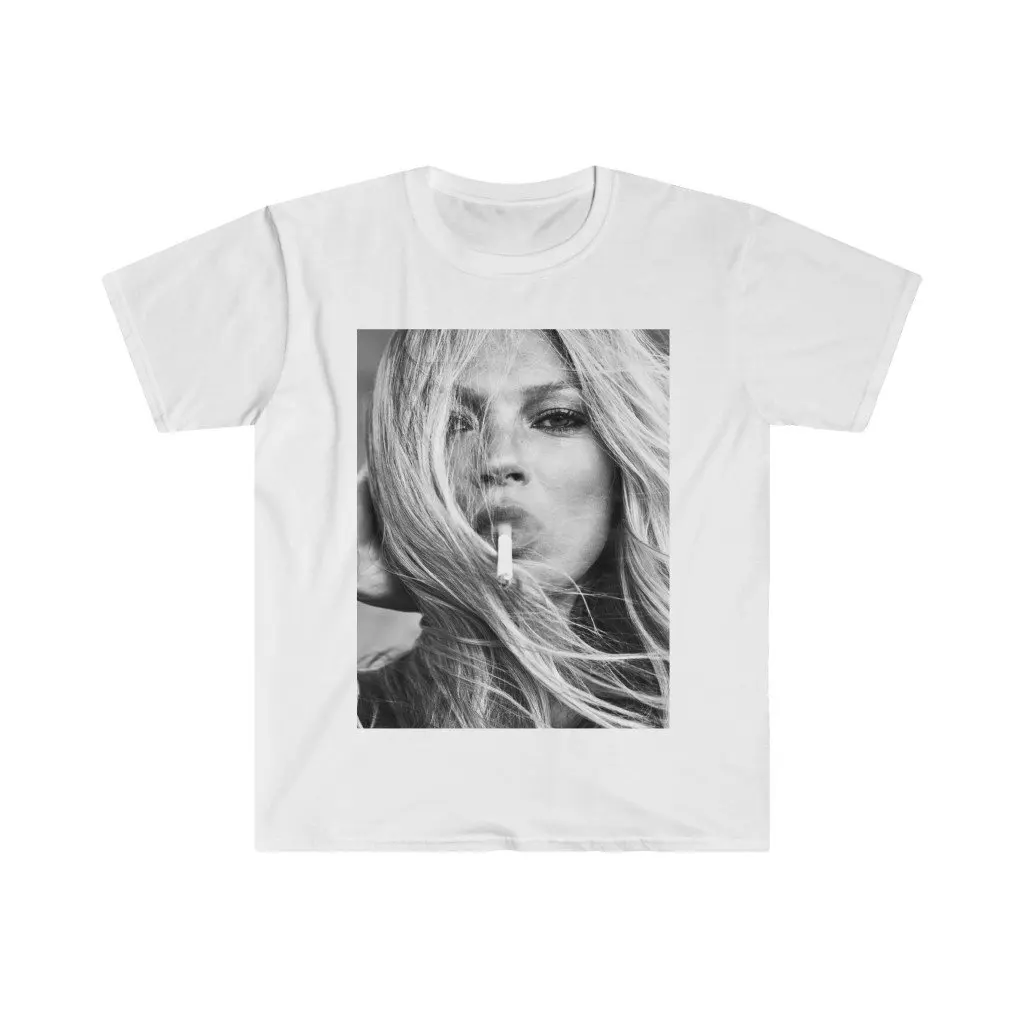 قمصان أيقونة الموضة، قمصان كيت موس 90s، قمصان ريترو، قمصان عارضة أزياء التسعينيات، قمصان مطبوعة ريترو، مطبوعات نماذج التسعينيات