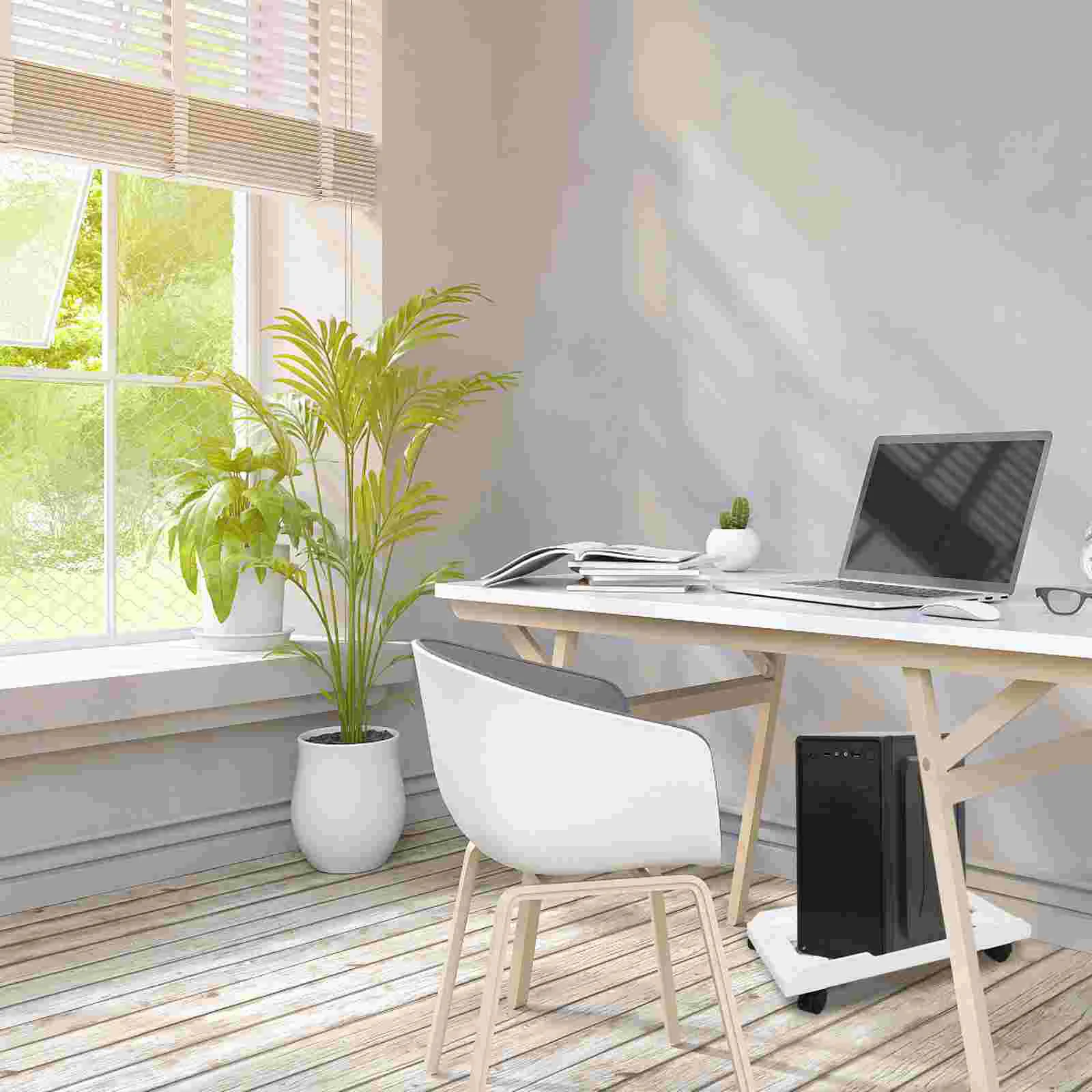 Desktop-Computer halterung Bodenst änder Tisch mit Rädern CPU-Gehäuse halter abs Turm