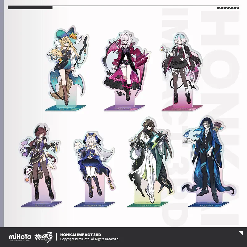 Game Honkai Impact 3rd Thelema Songque Ajita Official miHoYo Original Authentic QS Theme Series Acrylic Stand Figure Model Gift