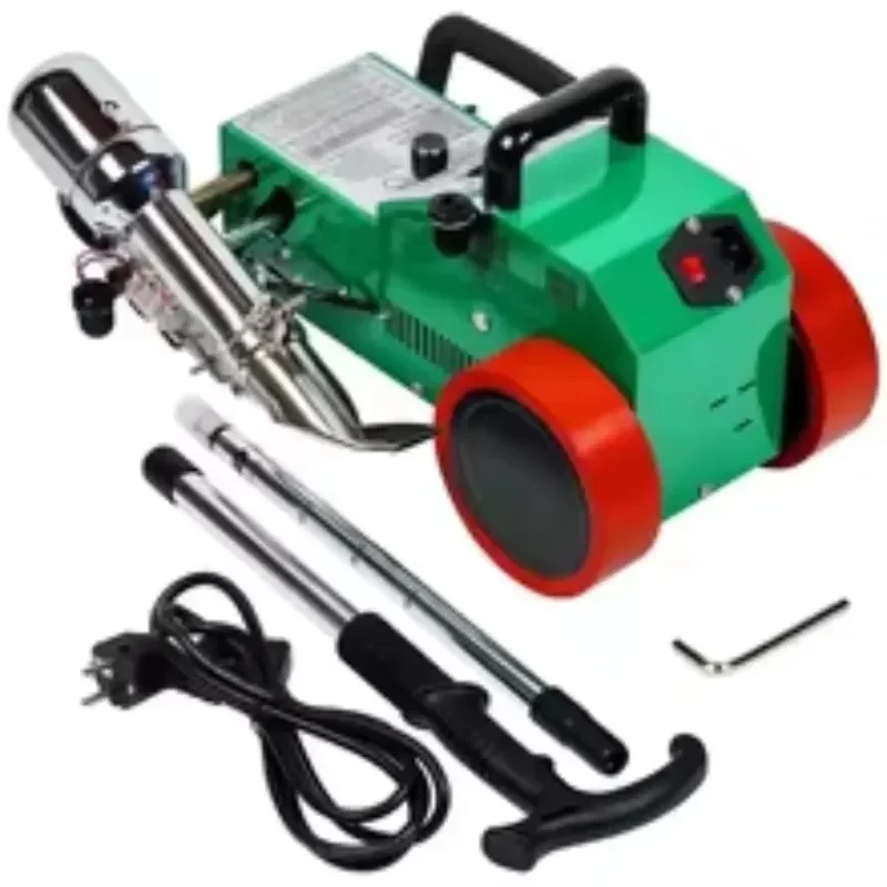 

Factory Direct PVC Flexible Banner Waterproof Cloth Mesh Polyethylene Air Welding Machine New Plastic Welding