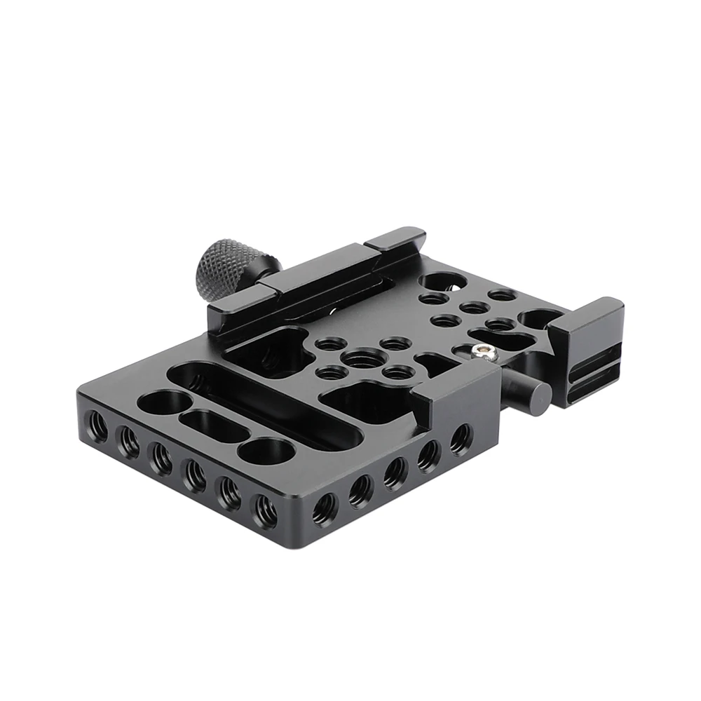 KIMRIG Longer Version Manfrotto Quick Release Adapter Baseplate Slide-in Style For Manfrotto 577 / 501 / 701 / Tripod