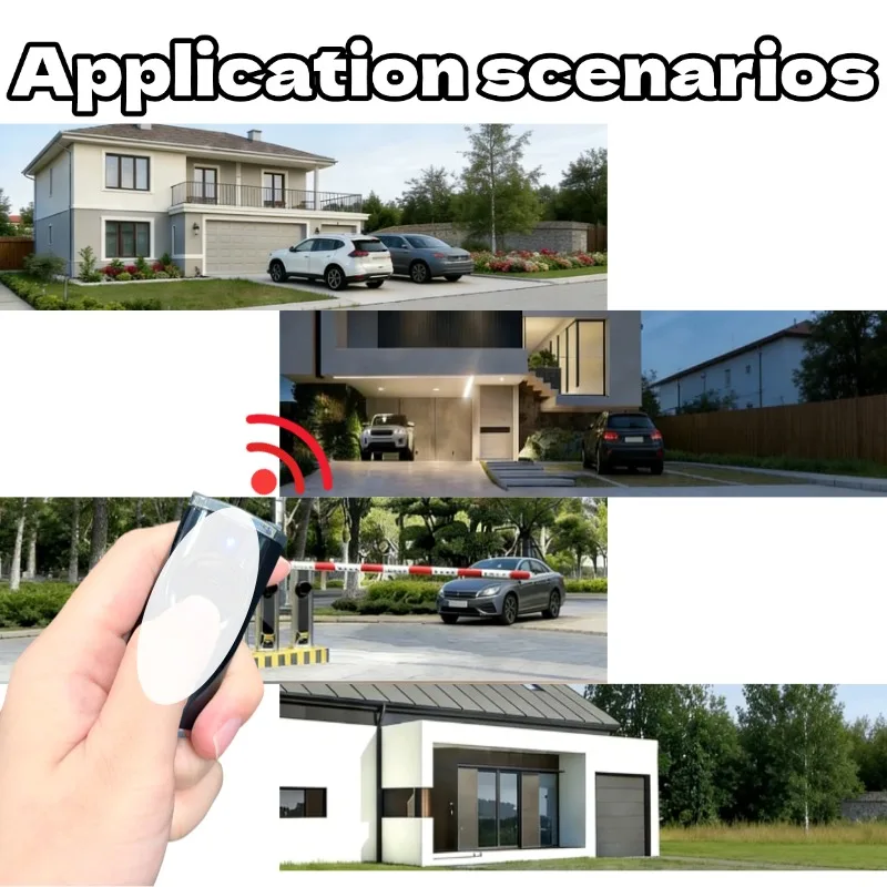 Compatible with 868MHz Clone Handheld Transmitter, Original HSE4-868-BS, HSE1 HSE2 HS1 HS4 868 BS Bisecur Command Remote Control