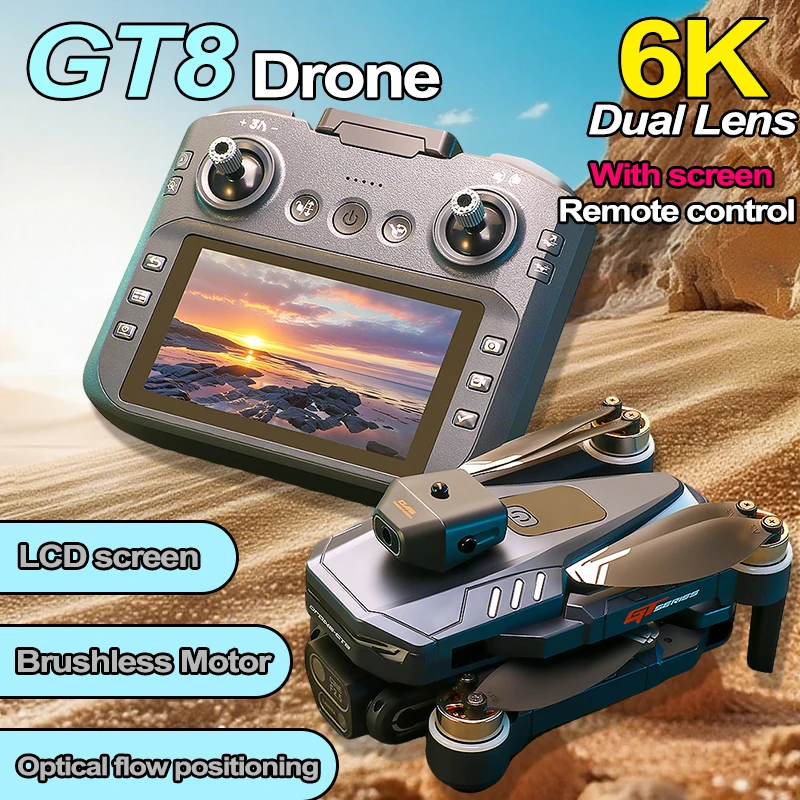 GT8 Rc Drone 6K Cam… - image