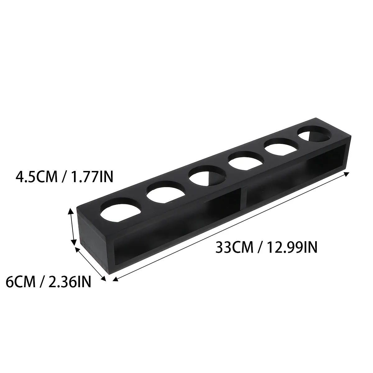 

Wooden Cup Holder 4cm Hole Diameter Design for Home KTV Bars Hotels Cup Organizer Storage Rack Kitchen Supplies
