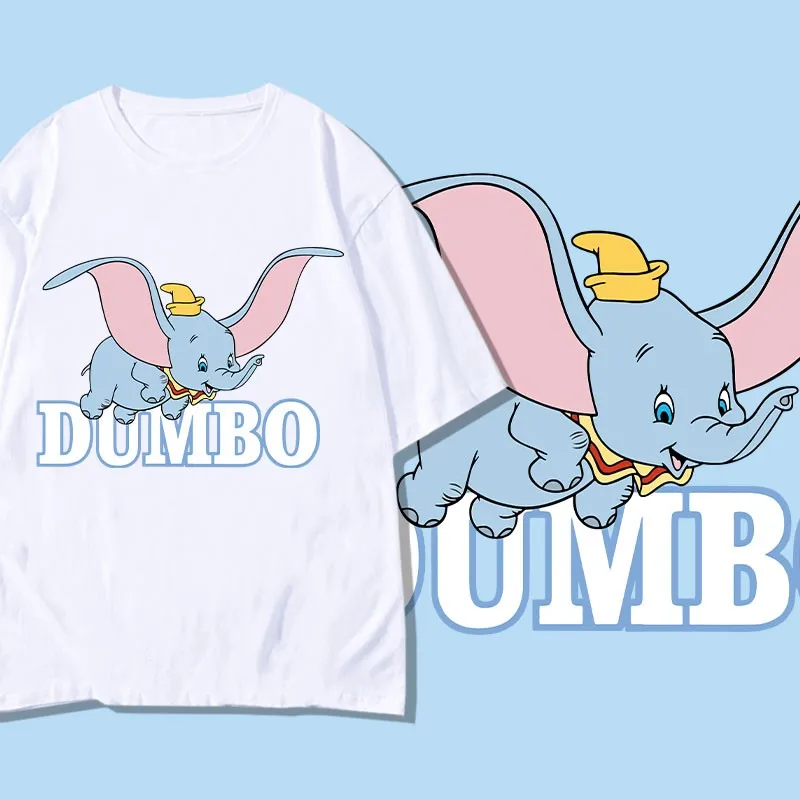 

Disney Dumbo Short-sleeved T-shirt Women's Clothing Fashion Summer Suit Top Design Sense Niche Girls