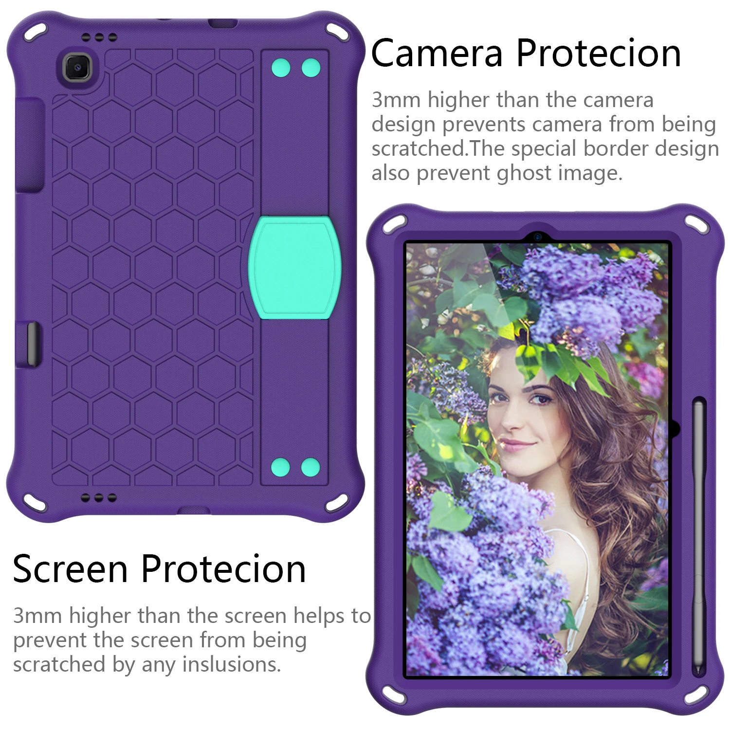 Kids Safe EVA Case For Samsung Galaxy Tab S6 Lite 10.4 SM-P610 SM-P615 A8 10.5 SM-X200 X205  A7 Lite 8.7 SM-T220 T225 T500 Cover