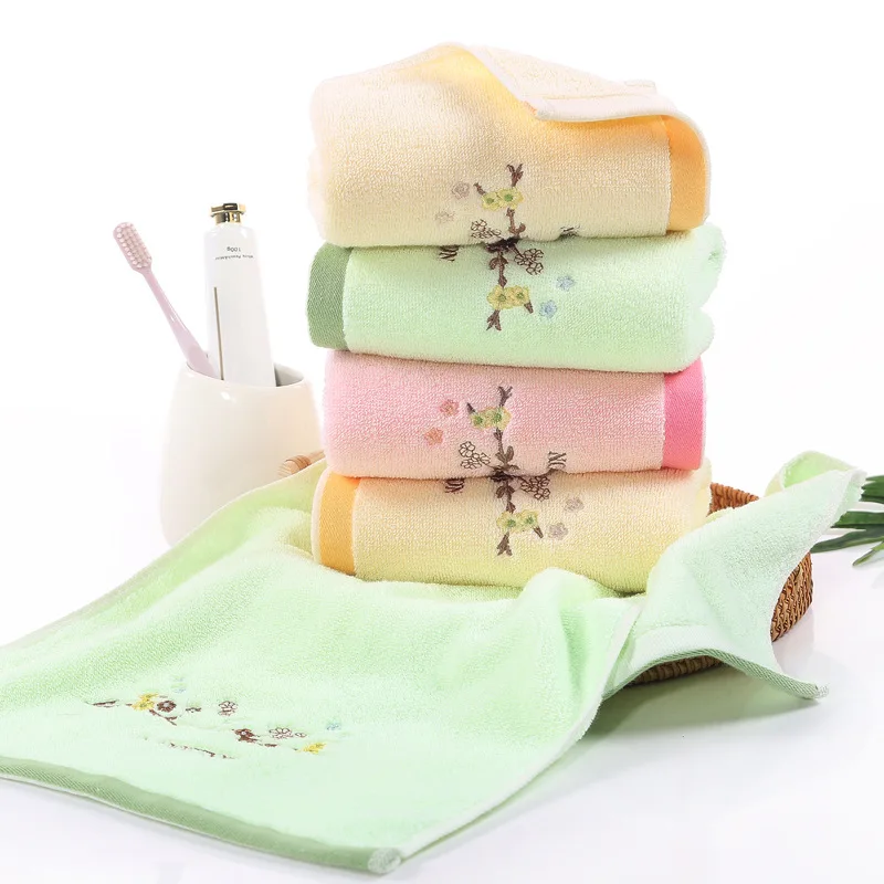 Cotton Towel   Soft and Absorbent Face Towel   Suitable for Both Male and Female Students   Thick for Daily Use in Showering