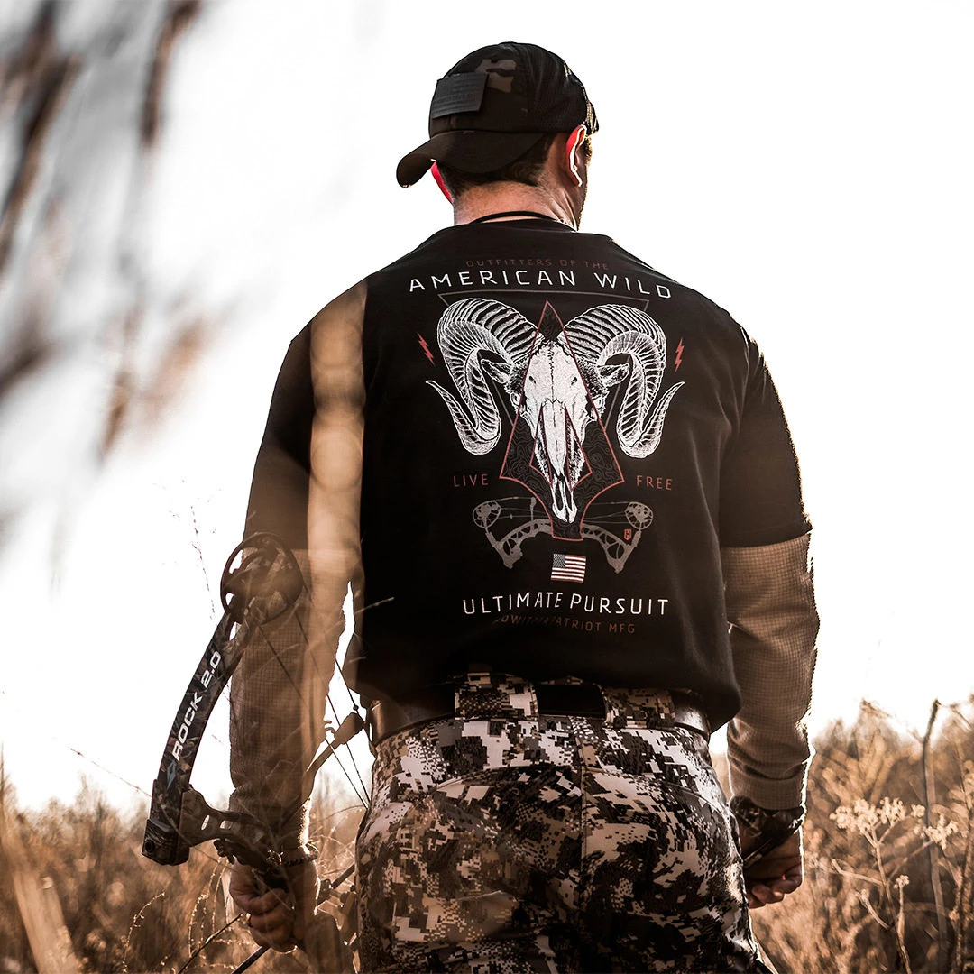 The Tough Guy Club's Summer New Collection of Short-sleeved T-shirts Featuring Goats and Bows and Arrows