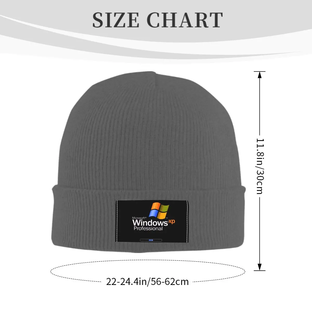 Windows XP الشتاء Skullies Beanies قبعة دافئة الخريف محبوك القبعات بونيه قبعات للنساء الرجال