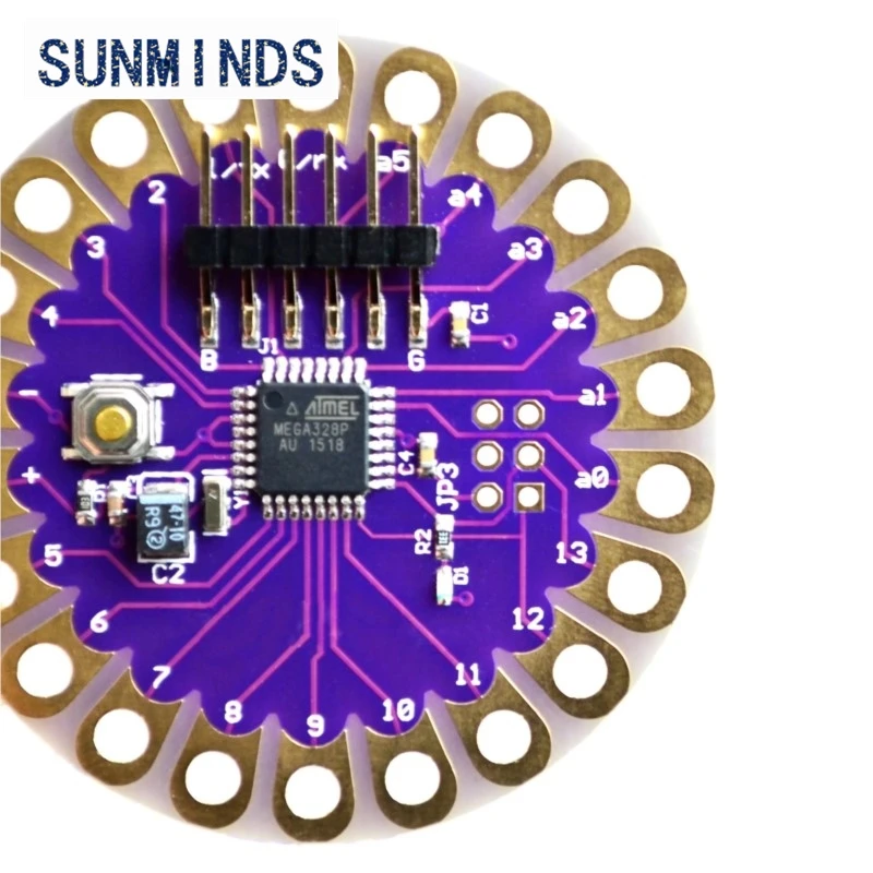 1pcs LilyPad 328 Main Board ATmega328P ATmega328 16M For Arduino