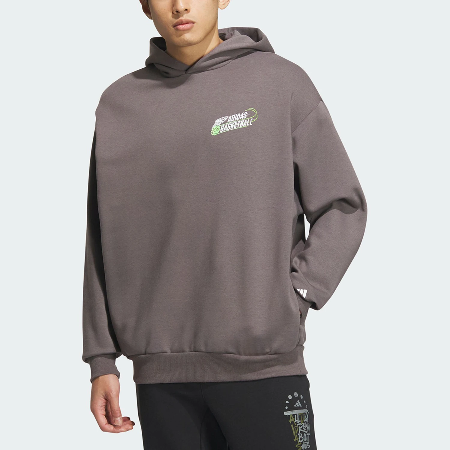 

Adidas genuine Spring Men's Print Casual Long Sleeve Sweatshirt JE3504