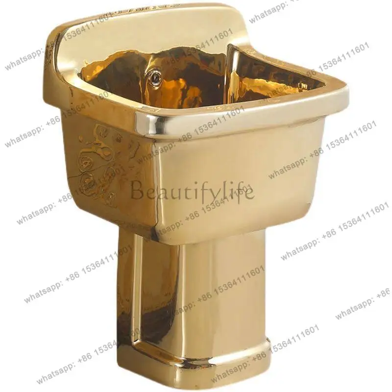 

Factory direct sales, electroplated gold, mop pool