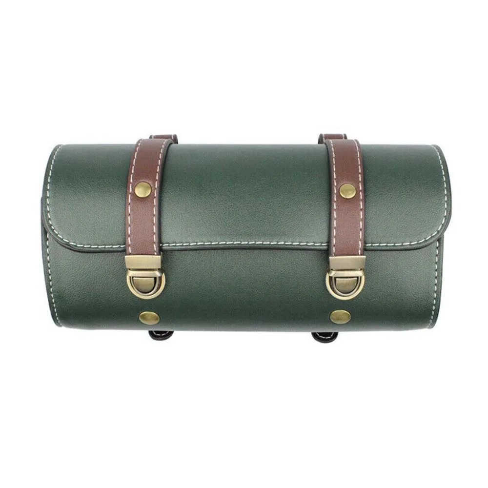 PU Leather Motorcycle Saddlebags Side Tool Bag Luggage Saddle Bag Pouch Left/Right For Harley Sportster XL 883 1200 48 72
