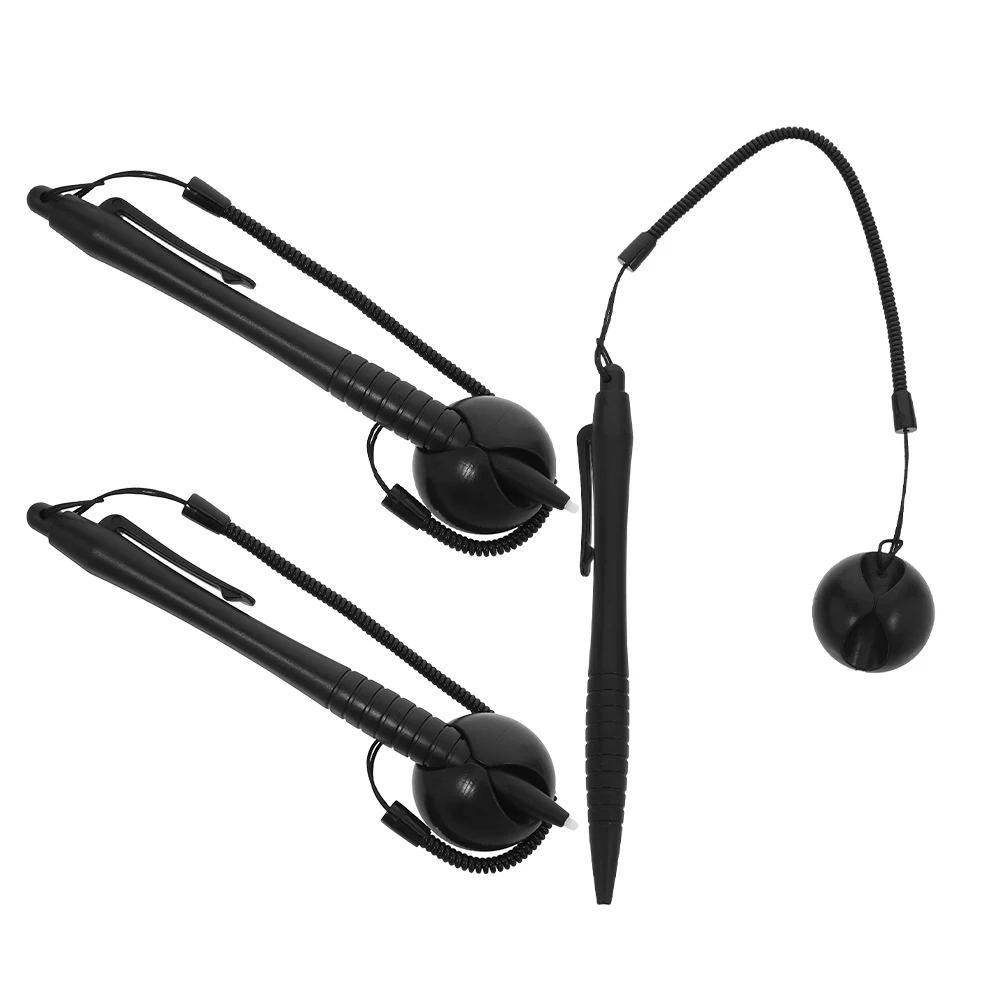 

3 Pcs Resistive Screen Stylus Pressure Sensitive Pen Computers Touch for Tablet Black Drawing Pens
