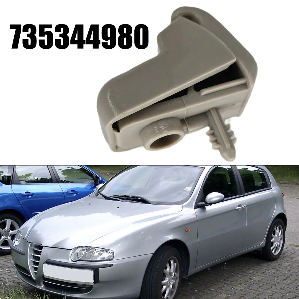 1 Pcs Gray Car Sun  Visor Bracket Holder  Mount 735344980 For Fiat For  Alfa Romeo Auto Fastener  Clips Car Interior Accessorie