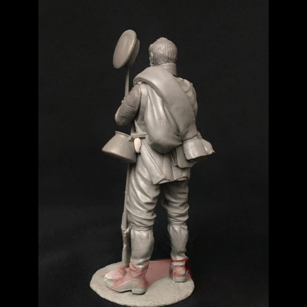 1/32 Resin Unpainted Model Kit, Caucasian Independent Army Noncommissioned Officer, unassembled and unpainted GK