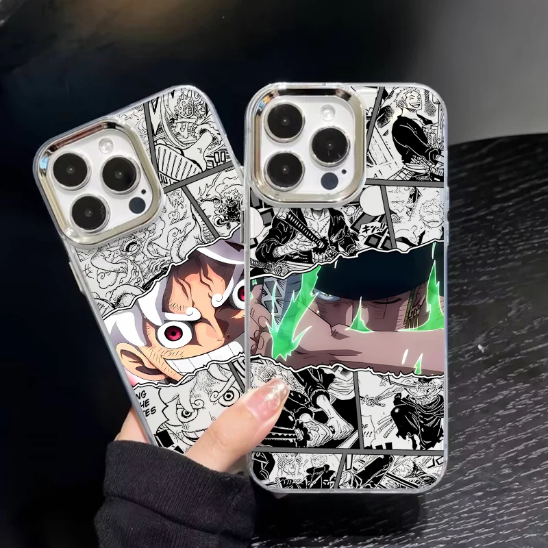 أنيمي قطعة واحدة لوفي زورو حافظة ل Realme C75 C55 C53 C65 C63 C30 C33 C35 GT3 Narzo 50 A57 5 9 11 12 13 14 15 Pro 15T غطاء #4