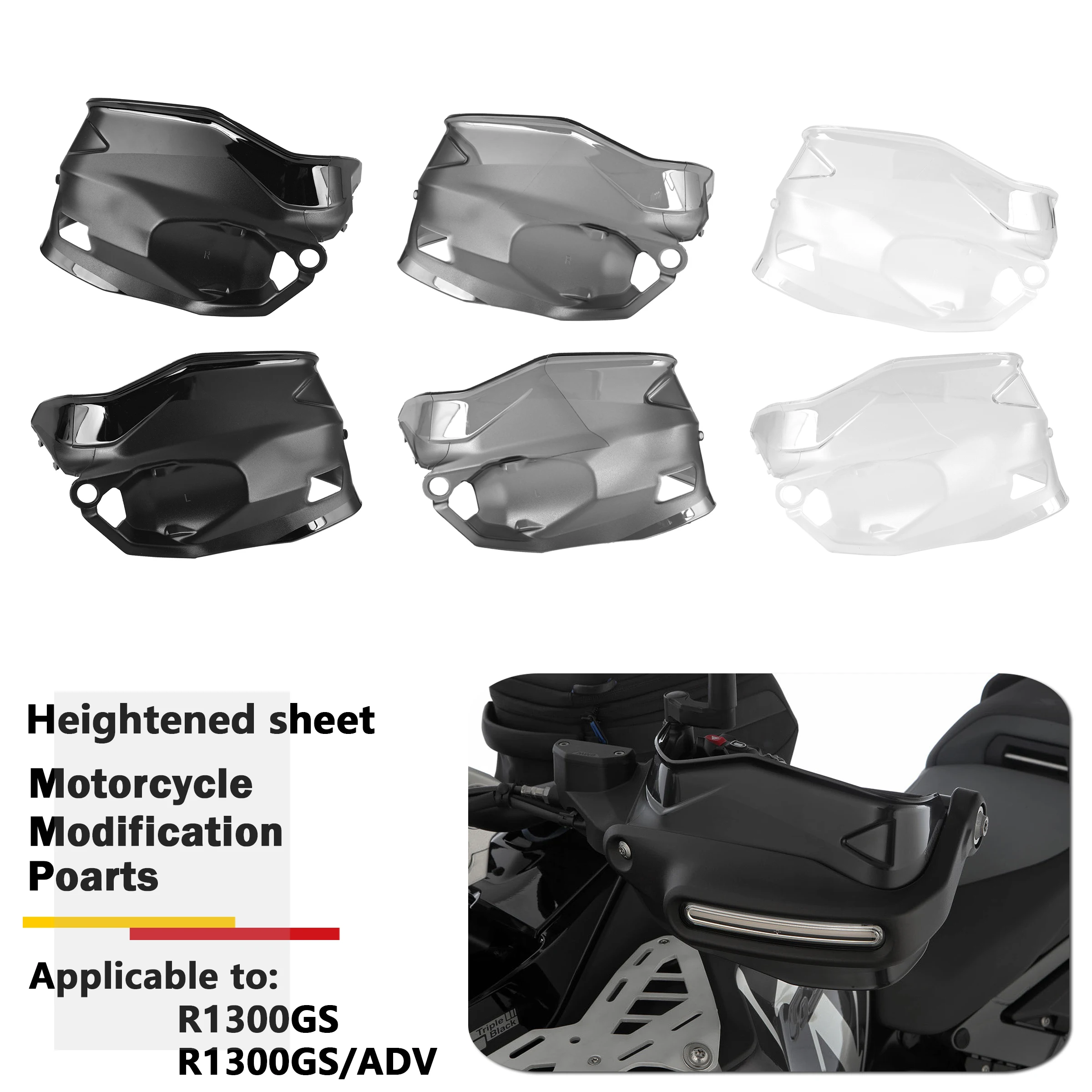 

Для BMW R1300 GS R1300 GS ADV Adventure GS1300 мотоциклетная цевье, защита для рук, защита для лобового стекла, удлинитель стойки Cove