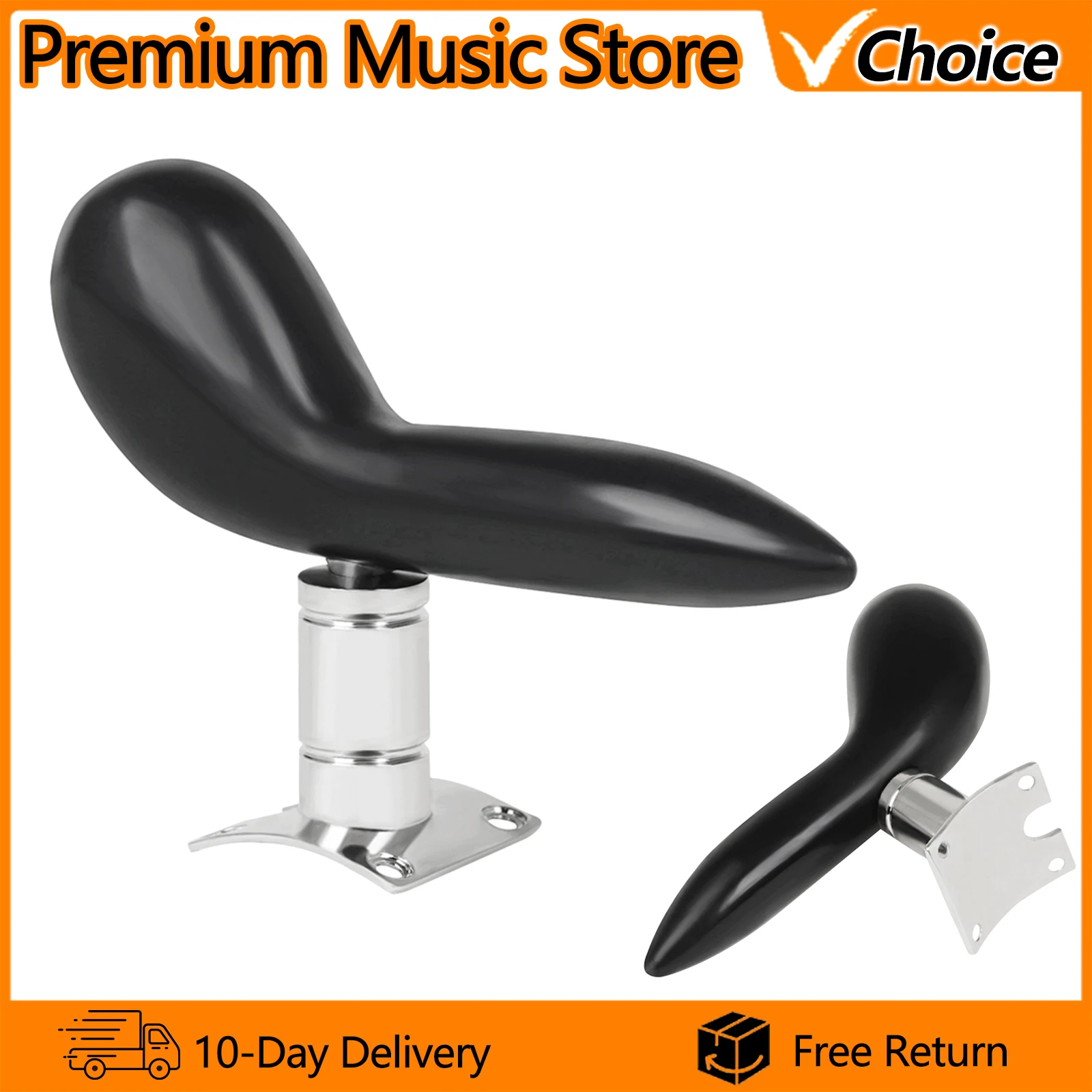 Bassoon Hand Holder Saddle Rest With Fixing Screws & Handle Base Finger Support Woodwind Accessories Musical Instrument Parts