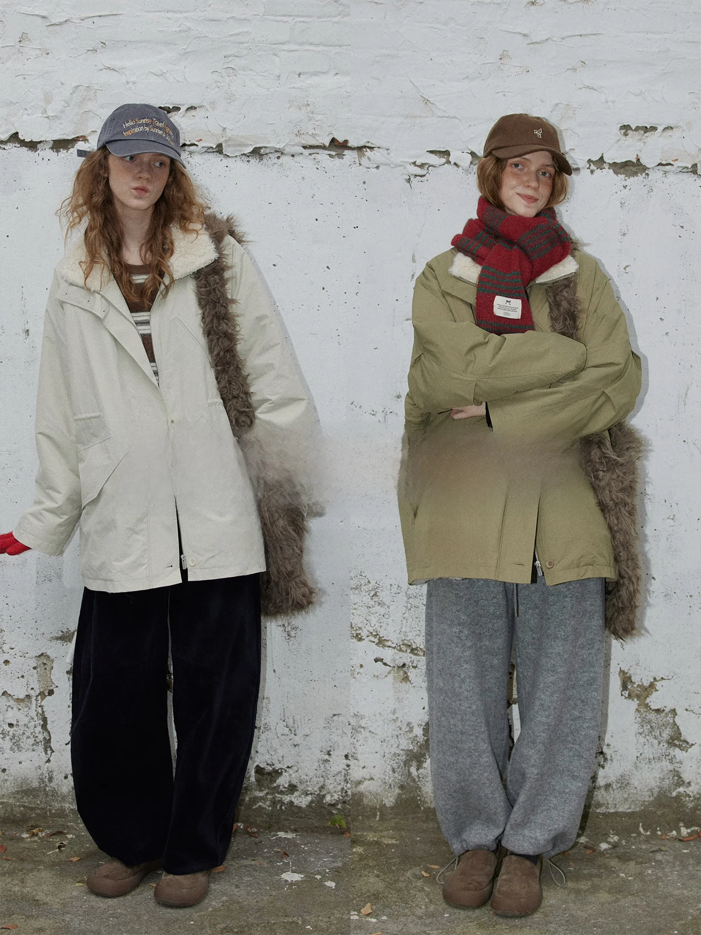 

Warmth Guaranteed Thiened Winter eepskin Coat Non-Returnable BMLT Korean Sle Loose Fit Cotton Parka without Hood