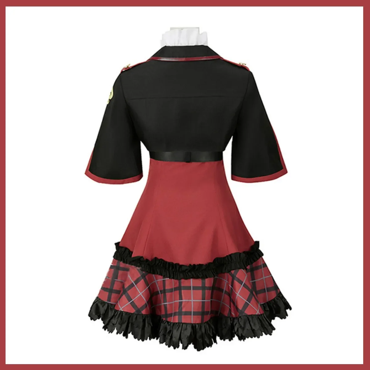 Gioco Blu Archivio Asagi Mutsuki Costume Cosplay Parrucca Rosso JK Uniforme Gonna Cappotto Donna Sexy Kawaii Halloween Festa di Compleanno Vestito