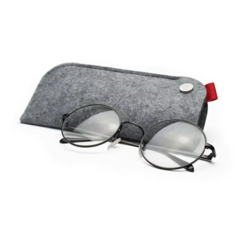 Trendy Handmade Durable Felt Glasses Storage Box