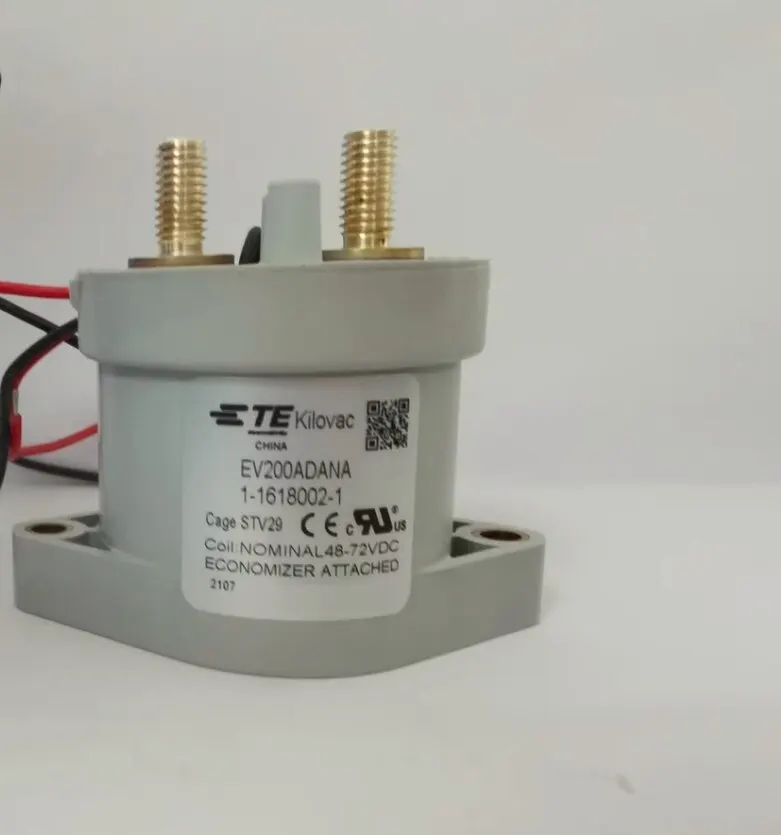 TE EV200ADANA 200A 48-72V New Energy High-Voltage DC Relay, Part No. 1-1618002-1