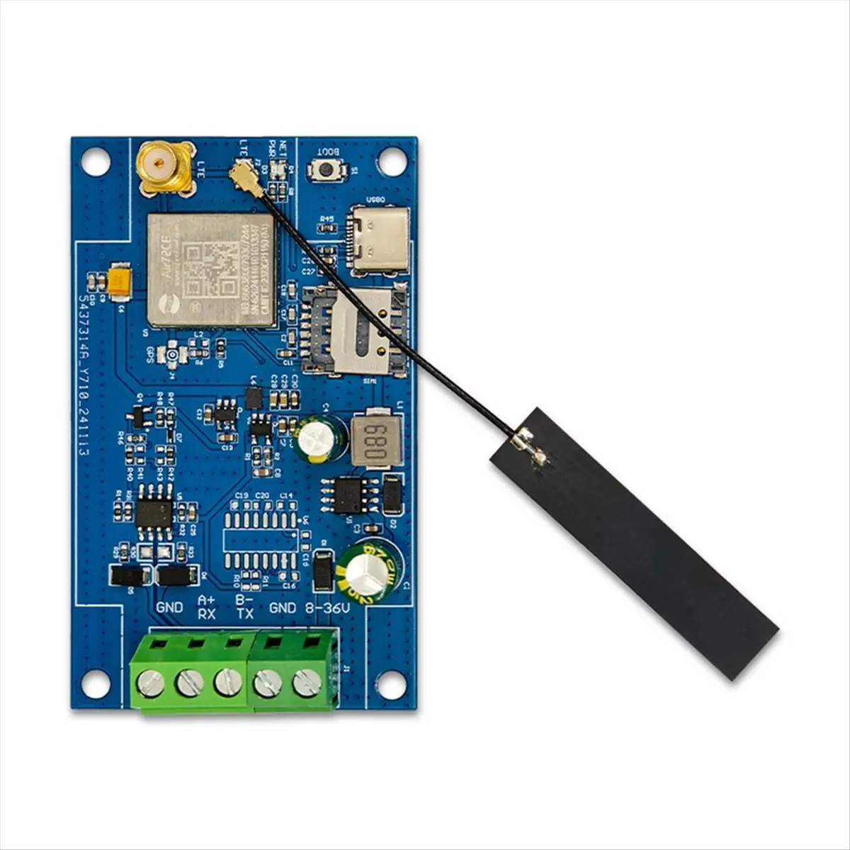 T35C Air780E 4G to RS485 Module Data Transmission DTU Module Support AT Firmware and LUATOS Development