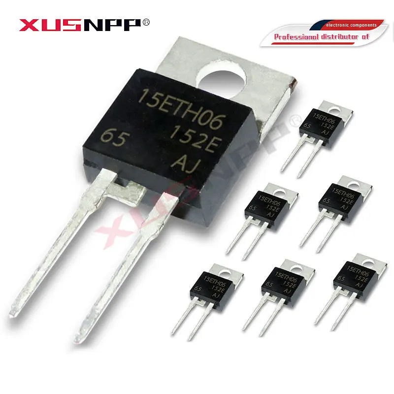 5Pcs 15ETH06 TO220-2 15ETH06FPPBF TO-220 15ETH06FP 15ETH03 15ETH03FP 30ETH06 30ETH06FP