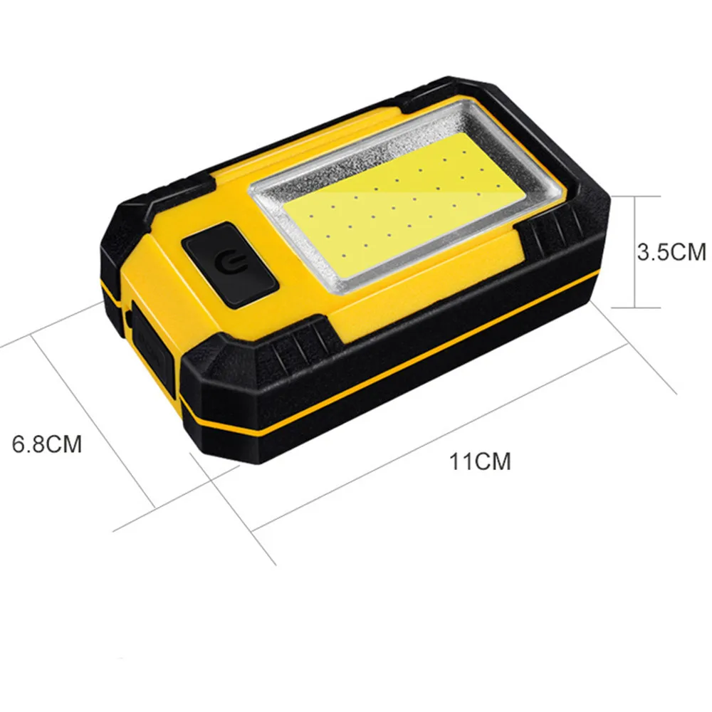 Y36 Portable LED Work Light USB C Rechargeable Flashlight With Hook and Magnetic Camping Fishing Car Repairing Emergency Lantern