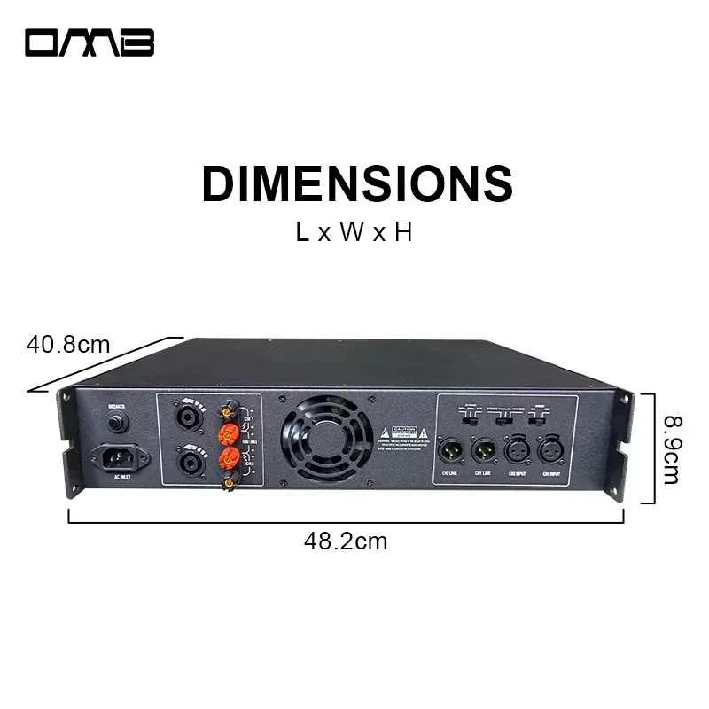 Best sell VR1000 2 Channel 3000W Class D AMP Professional Audio High Quality Music Digital Class D Subwoofer 2u Power Amplif