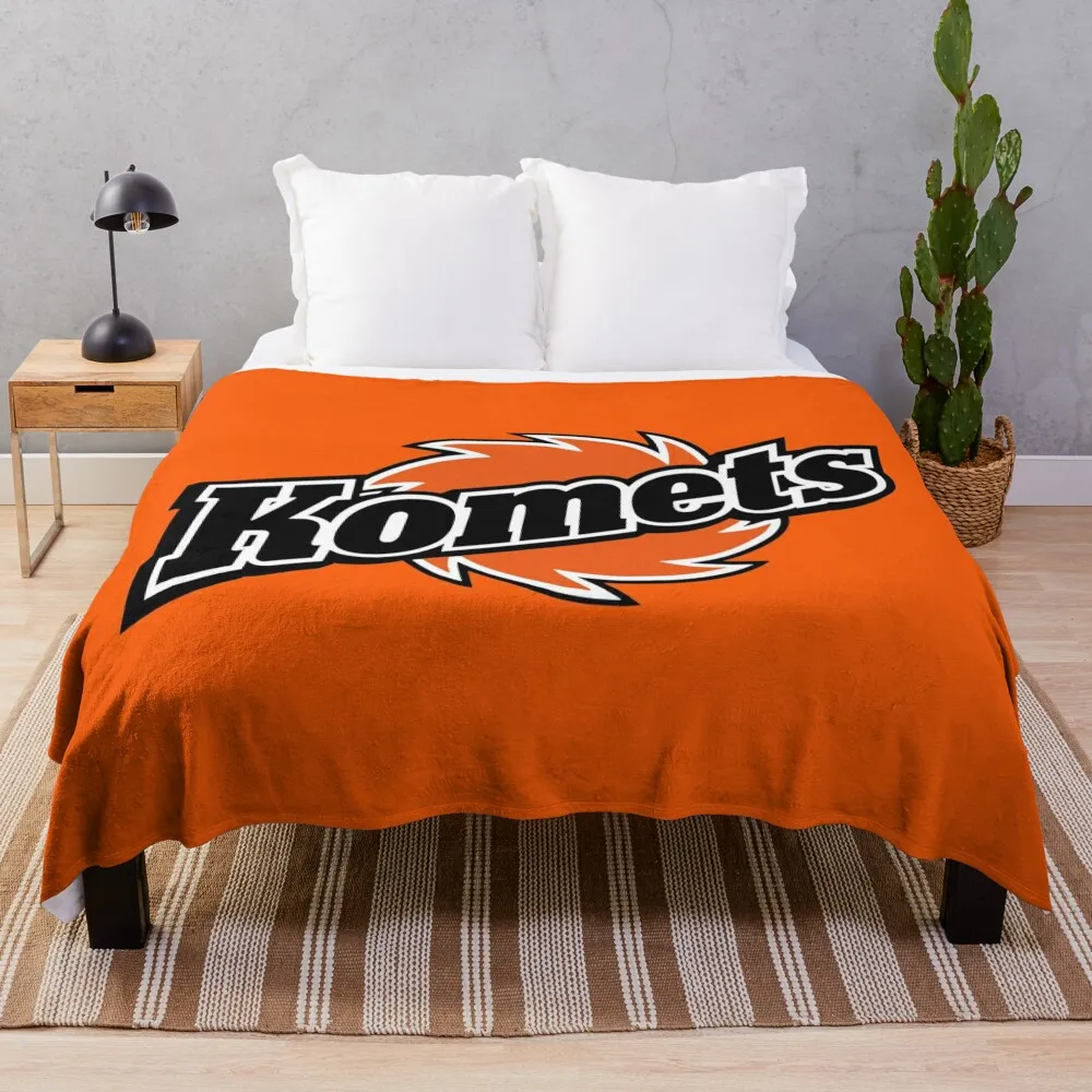 Fort Wayne Komets Throw Blanket cosplay anime Furrys Blankets