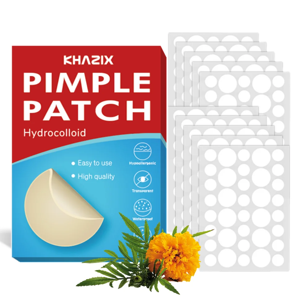 360 قطعة من رقع شفاء حب الشباب الغروانية المائية - تمتص القهلة والزيت، تهيج هادئ، غير مرئي طوال اليوم