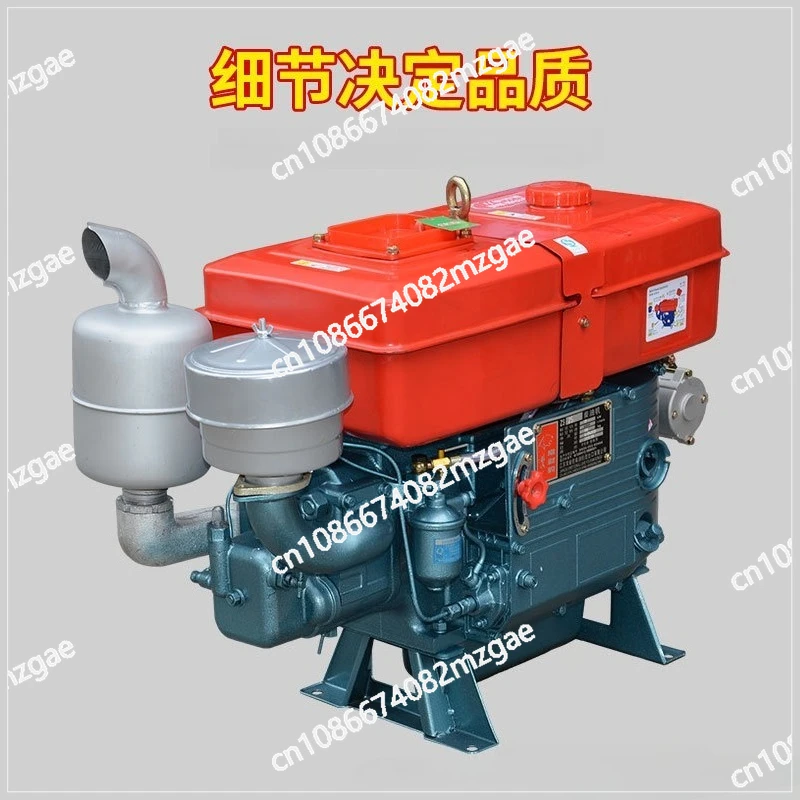 CY25M Single Cylinder Water-Cooled Diesel Engine 25HP with Manual & Electric Start System