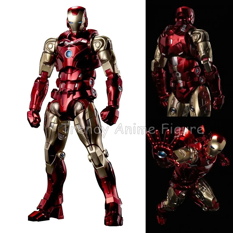 

16cm Sentinel Iron Man Tony Stark Action Figure PVC Movable Collection Marvel Sv Action Fighting Armor Figurine Model Toys Gifts