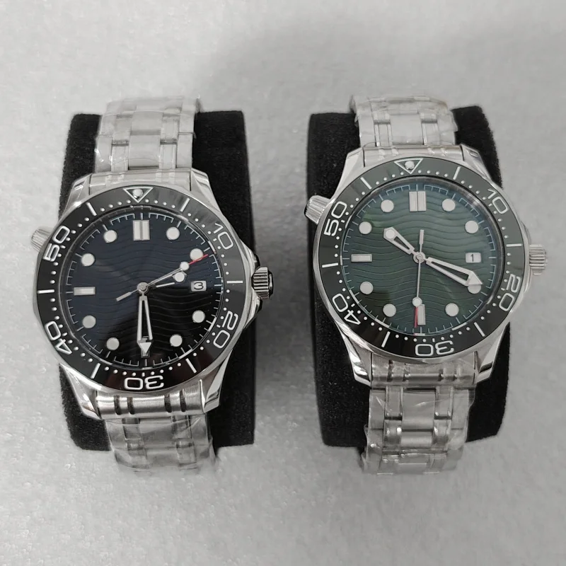 NH35Movement Zegarek mechaniczny Koperta zegarka ze stali nierdzewnej Sterylna tarcza + pasek ze stali nierdzewnej Minerały/Szafirowe szkło