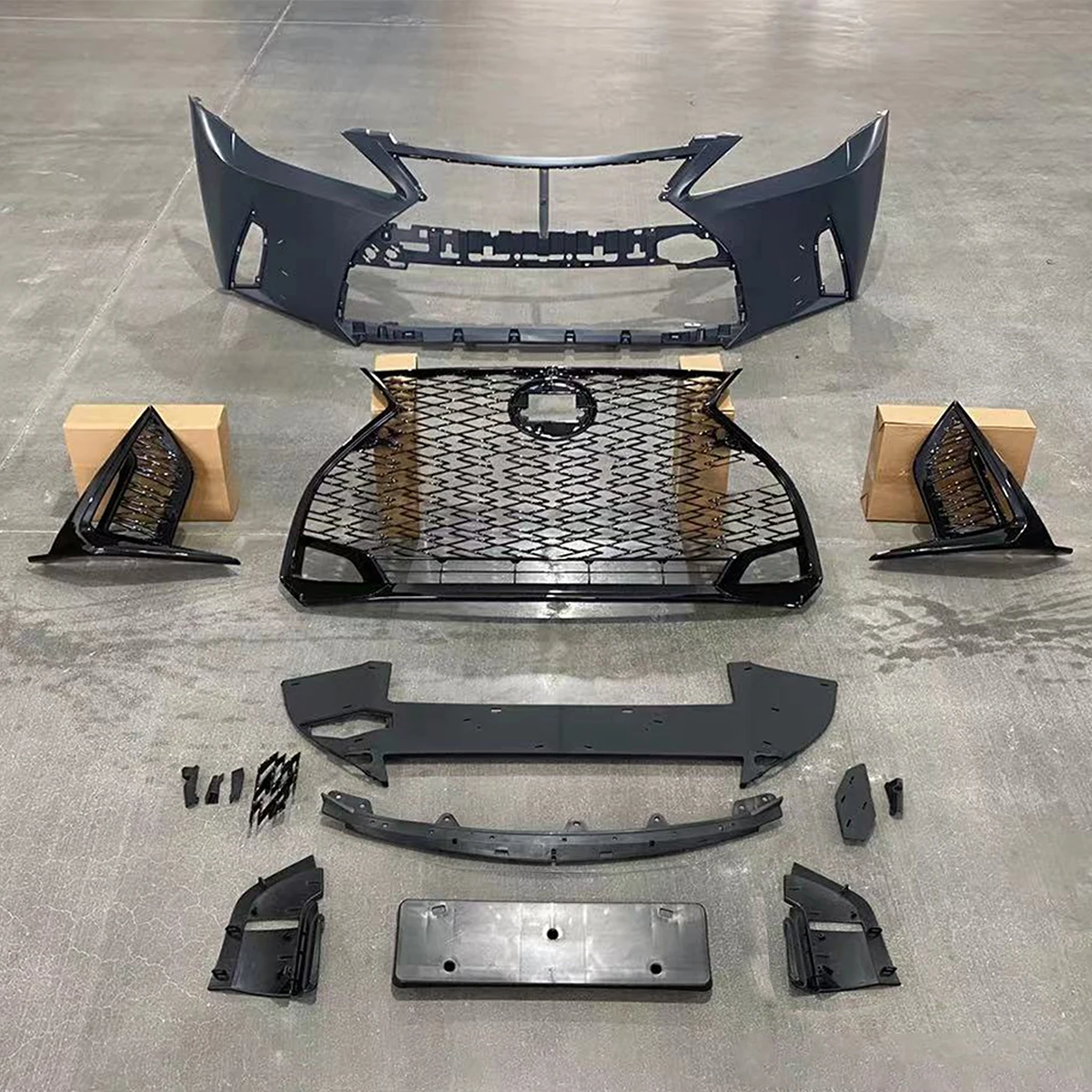 Car Parts Bumpers Body Kit for IS250 IS300 2006-2012 Conversion to 2021 Look Like