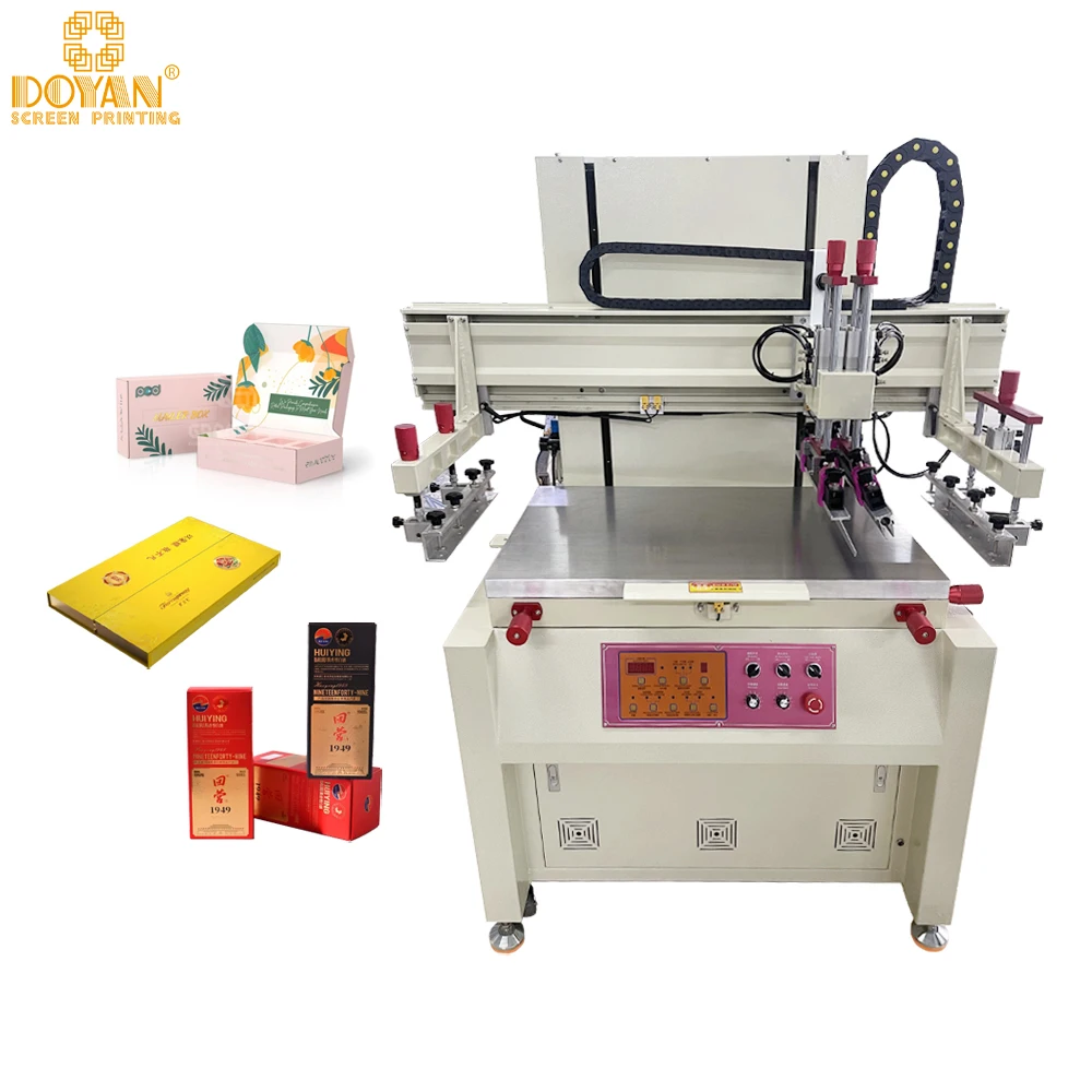 Hot Sale 40x60cm Plastic Bag Flatbed Vacuum Table Semi-auto Silk Screen Printing Machine high productivity