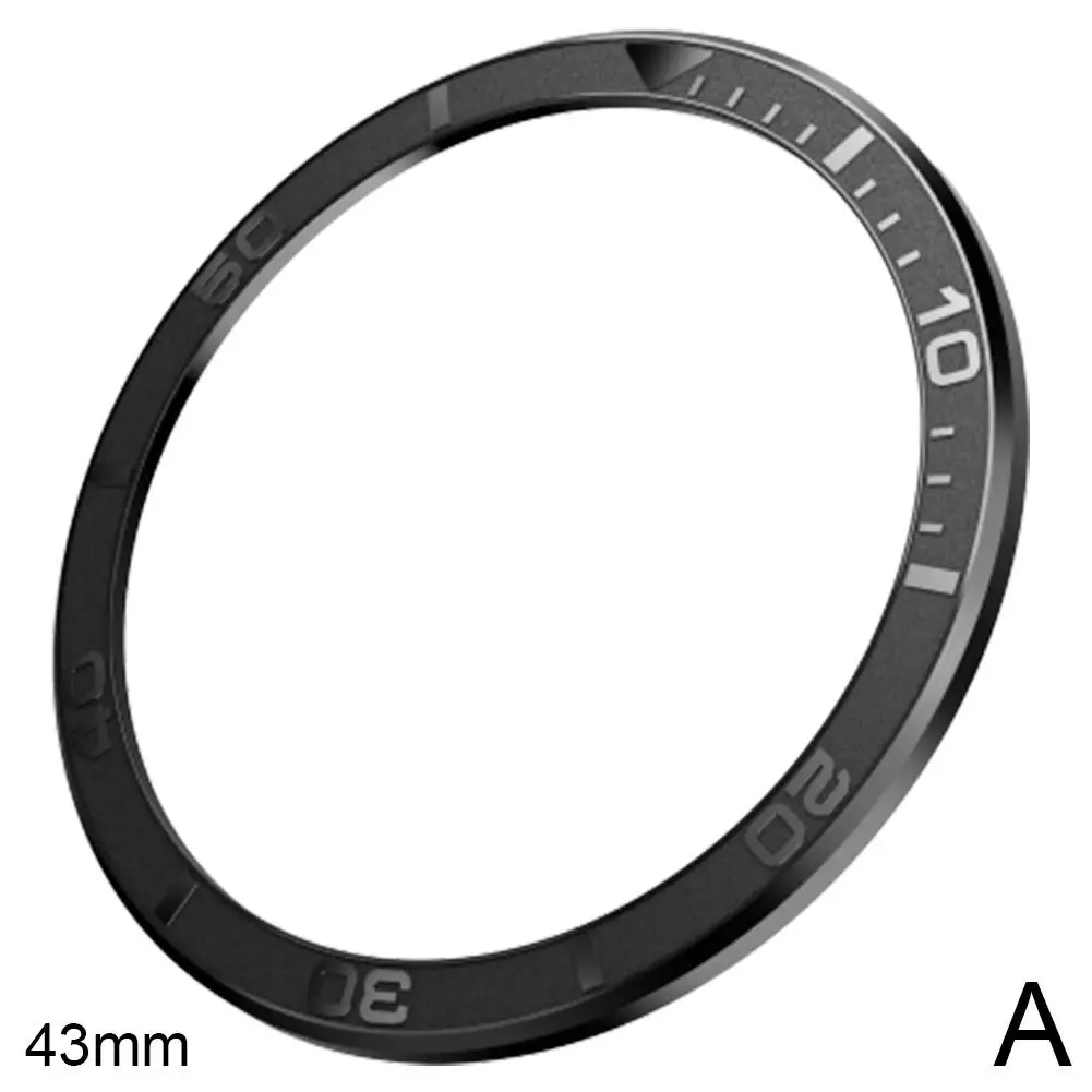 삼성 갤럭시 워치용 스테인리스 스틸 쉘, 수정 요트 보호, 6 세대, 43mm, 47mm, O8O1