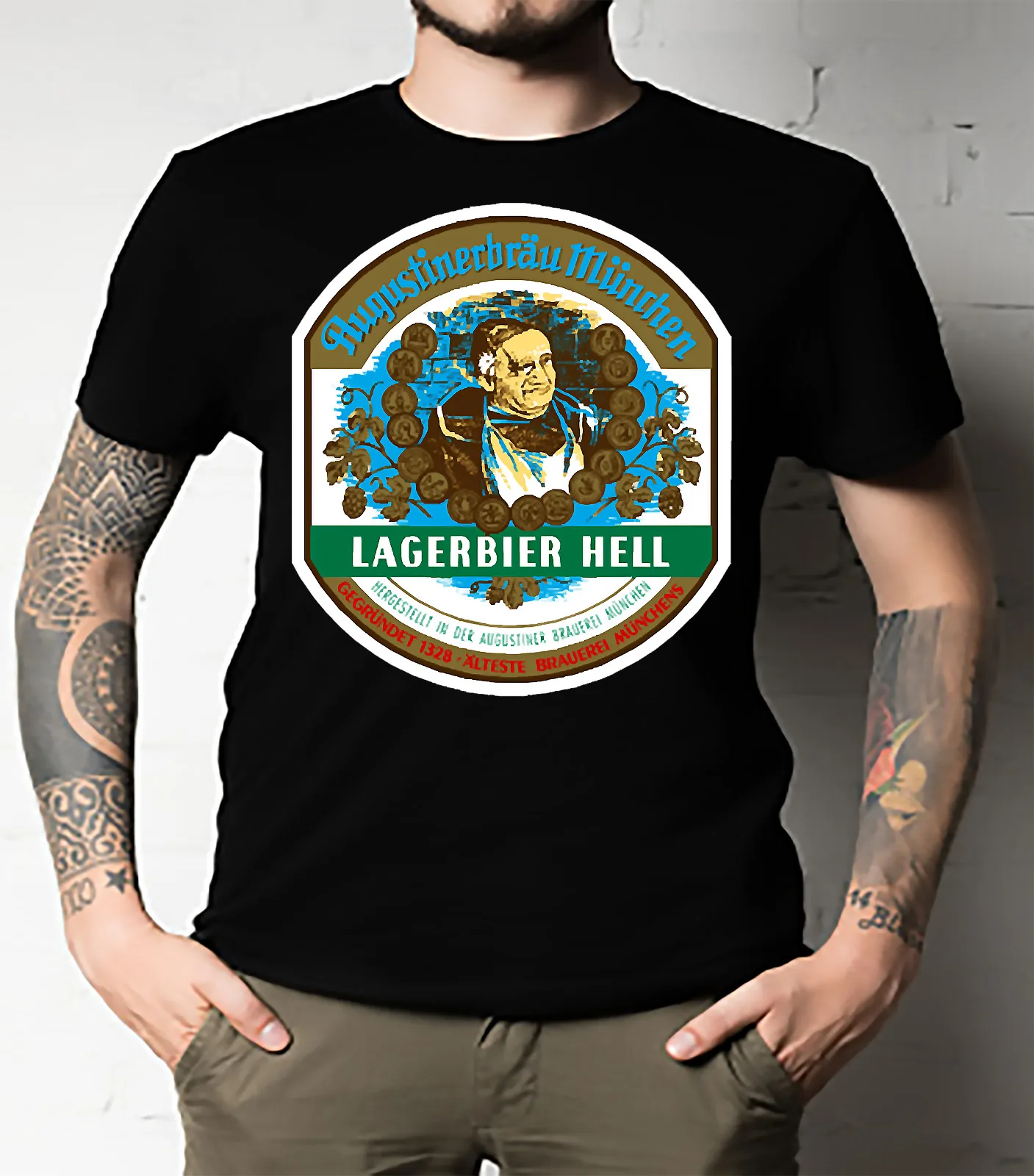 Augustiner hell beer Essential T-Shirt Unisex ALL SIZE