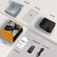YT100 Mini Home Projector Projector Portable Mini Home Theater Wireless Cell Phone Multi-Function Projector Durable